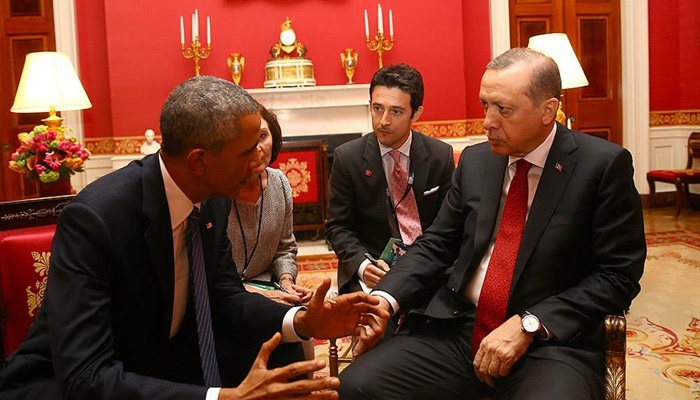 Cumhurbaşkanı Erdoğan, ABD Başkanı Obama ile bir araya geldi