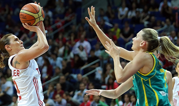 Kadın Basketbolcular, Avustralya'ya 74-44 kaybetti ve 4. oldu