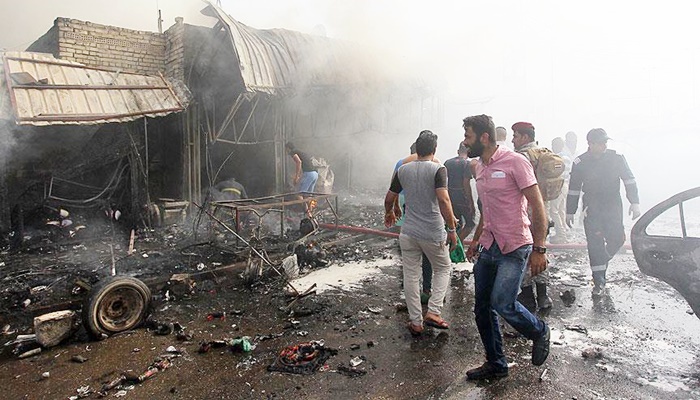 Bağdat'ta bombalı saldırı