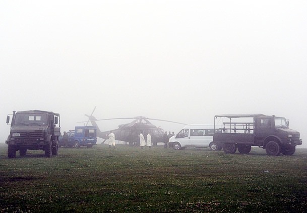 Askeri helikopter düştü: 17 şehit