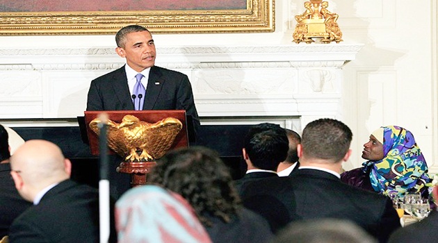 Obama Beyaz Saray'da iftar verdi