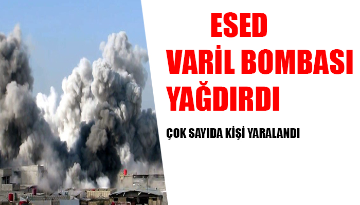 Esed yine varil bombası yağdırdı: 53 ölü