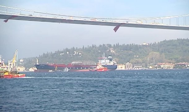 İstanbul Boğazı'nda tanker tehlikesi