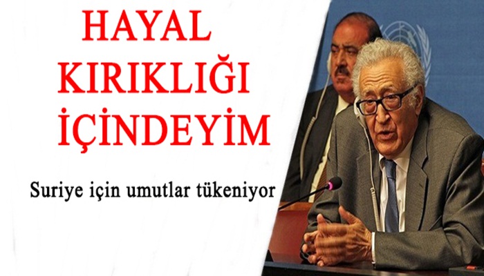 "Çok büyük hayal kırıklığı içindeyim"