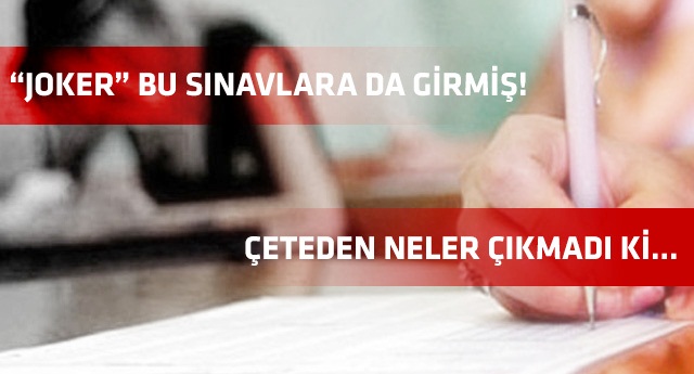 KPSS soruları çalınmamış, joker kullanılmış!