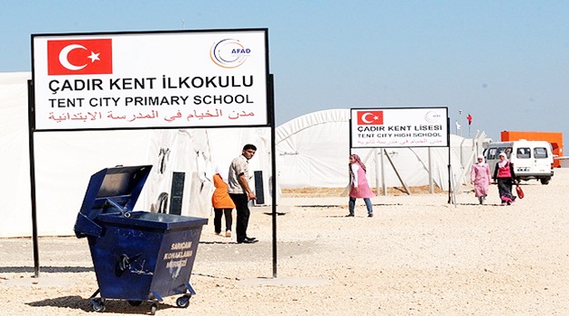 Çadır kent sakinlerine "şehir hayatı"