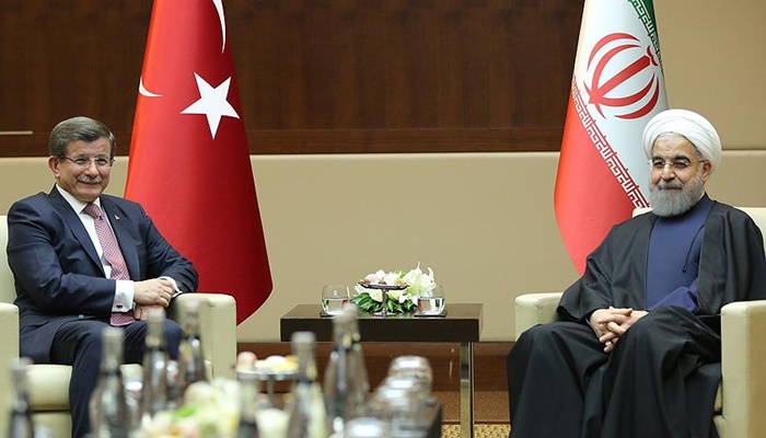Başbakan Davutoğlu-Ruhani görüşmesinde terörle mücadele vurgusu
