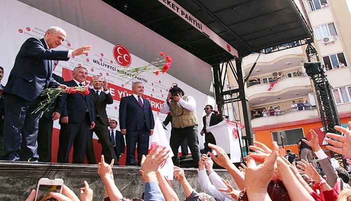 Bahçeli'nin memleketinde MHP birinci çıktı