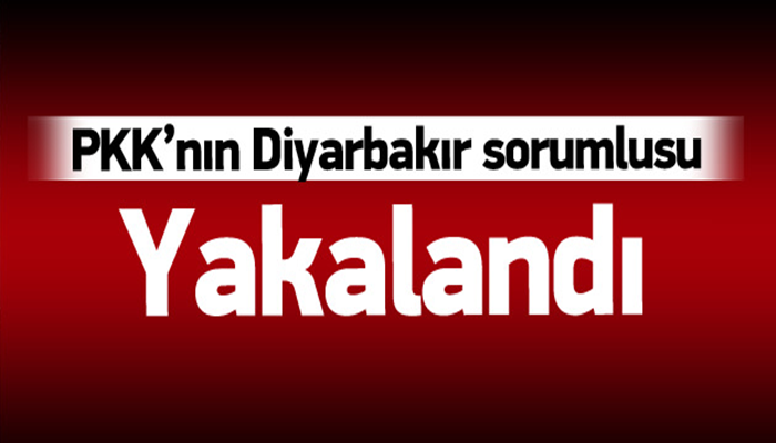 PKK'nın Diyarbakır sorumlusu yakalandı