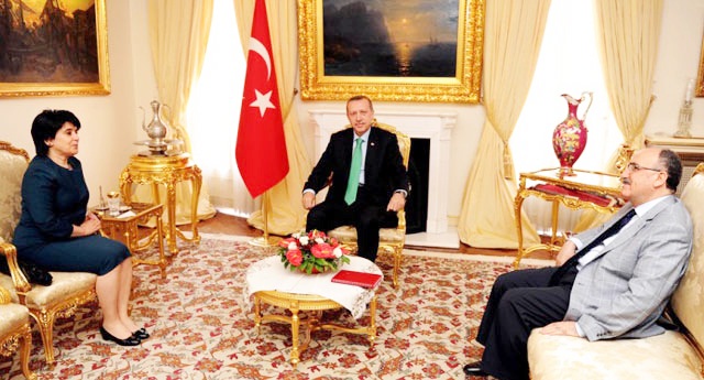 Erdoğan ile görüşen Leyla Zana'dan ilk açıklama