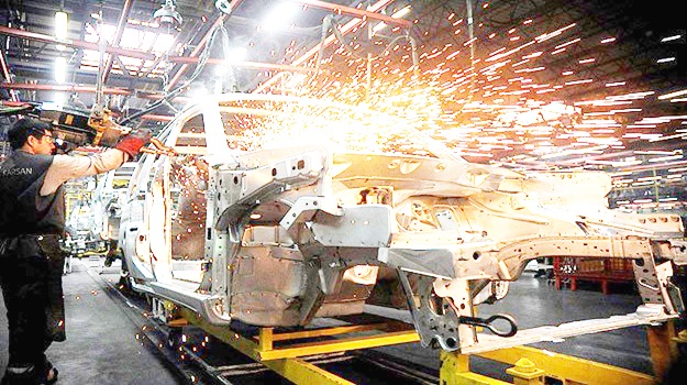 Sanayi üretimi yüzde 4,2 arttı
