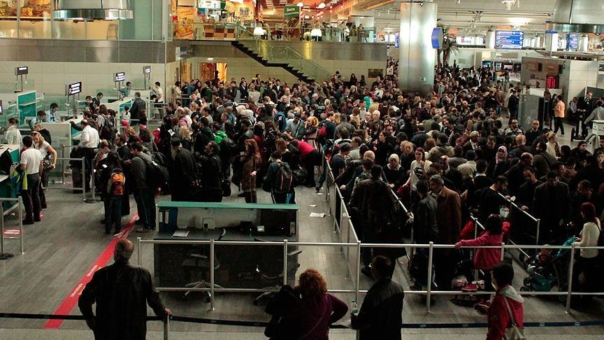 Havayolunu yaklaşık 170 milyon yolcu kullandı