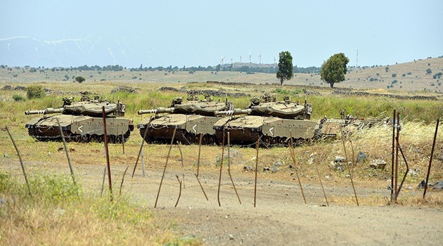 Golan Tepeleri'nde gerginlik hakim
