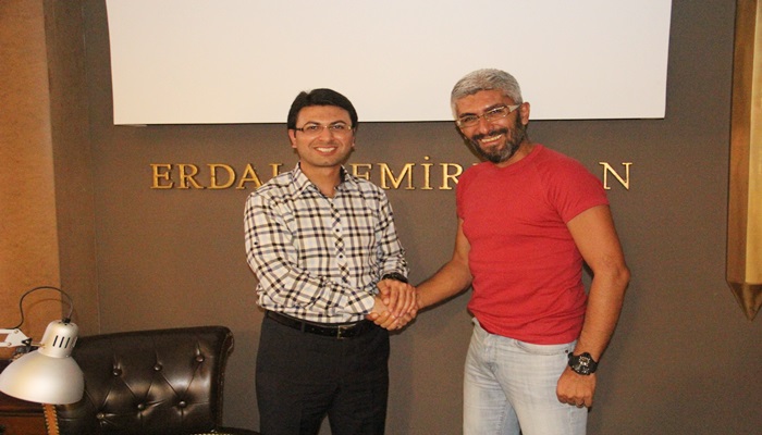 Yeni Dünya Partisi Genel Başkanı Emanullah Gündüz, Erdal Demirkıranı Ziyaret Etti
