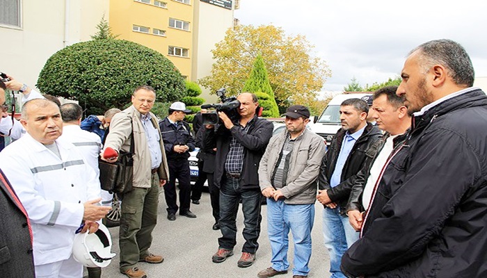 Soma Maden Faciasını Araştırma Komisyonu üyeleri Soma'da