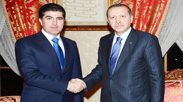 Başbakan Erdoğan, Barzani ile bir araya geldi