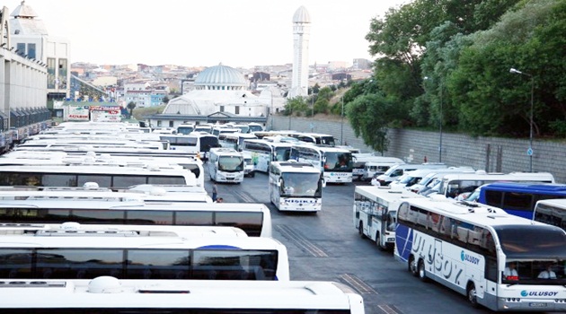 Otobüs firmalarının bayram sevinci