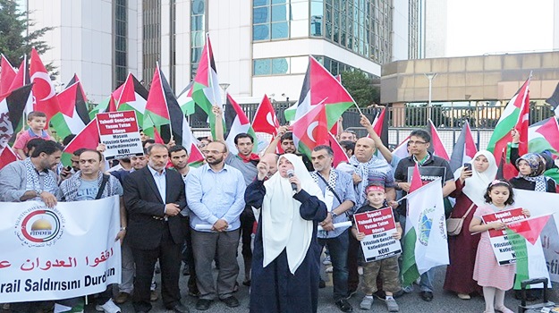 İsrail'in saldırılarına sessiz kalmadılar