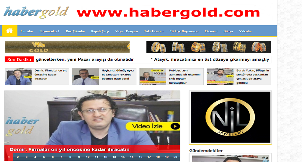 Kuyumcuların İdeal Adresi Haber Gold