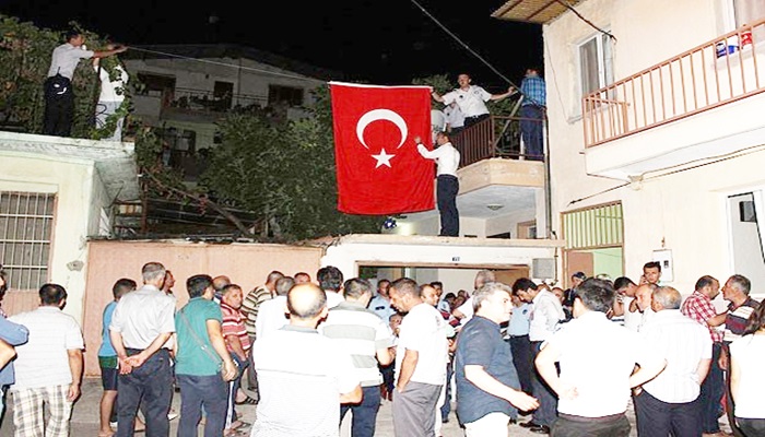 Şehit polisin baba ocağında yas var