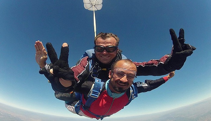 Havada 240 kilometre hız heyecanı