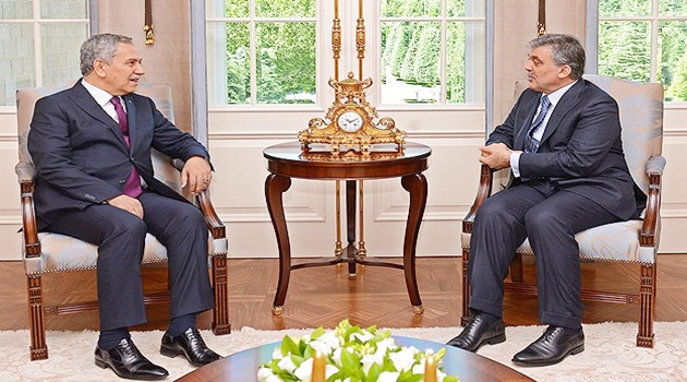 Cumhurbaşkanı Gül, Arınç'ı kabul etti