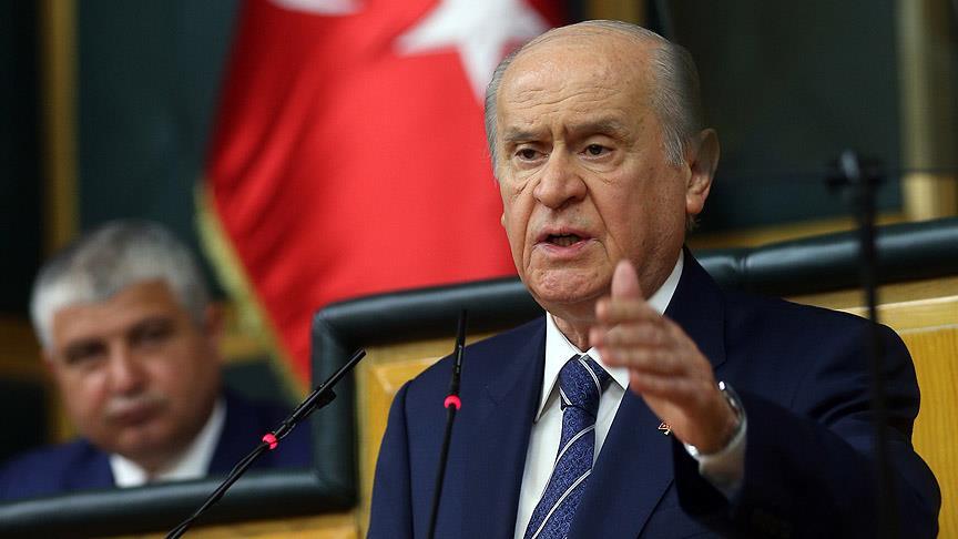 MHP Genel Başkanı Bahçeli: PKK/PYD'nin nifak saçtığı her yeri tertemiz yapın