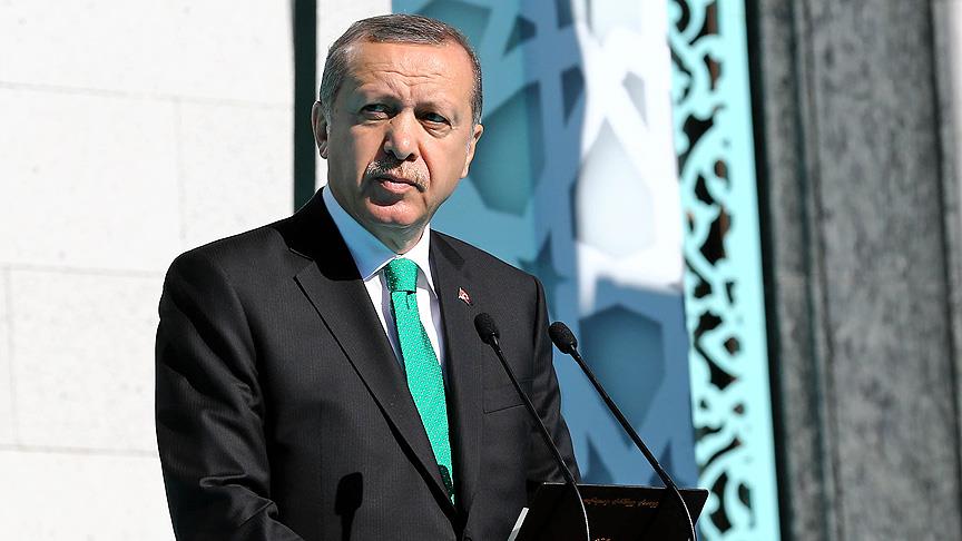 Cumhurbaşkanı Erdoğan, Moskova Merkez Camii'nin açılışında konuştu