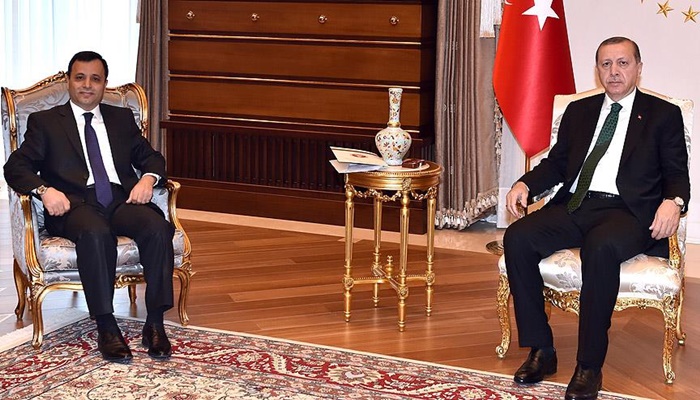 Cumhurbaşkanı Erdoğan AYM Başkanı Arslan'ı kabul etti