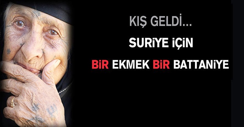 Suriye için bir ekmek, bir battaniye