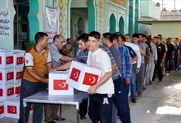 Türkiye Irak'taki insanlık dramına sessiz kalmadı