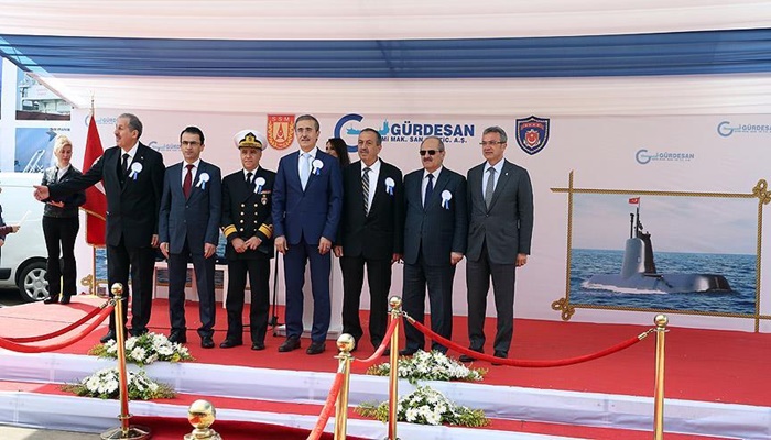 Milli denizaltıda ilk teslimat