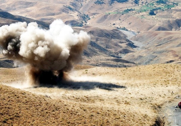 150 kilo A-4 patlayıcı bulundu