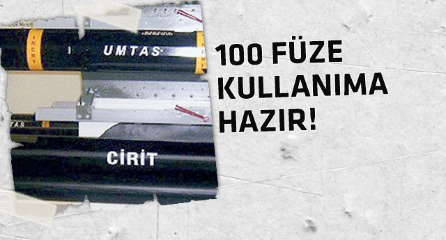 İşte Türkiye'nin ilk lazer güdümlü füzesi: Cirit
