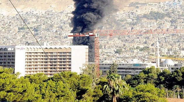 Şam'da şiddetli patlama: 16 ölü