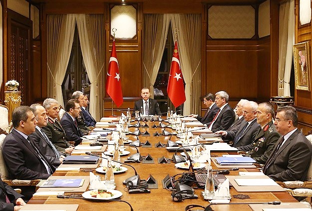 Cumhurbaşkanlığı Külliyesi'nde Güvenlik Toplantısı düzenlendi