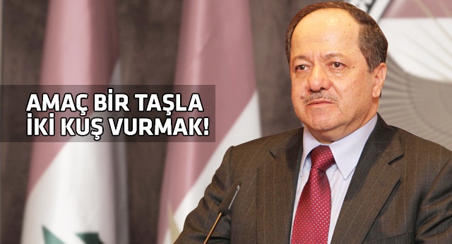 Barzani, Suriye'de Akdeniz'e oynuyor