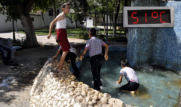 Siverek'te termometreler 51 dereceyi gösterdi