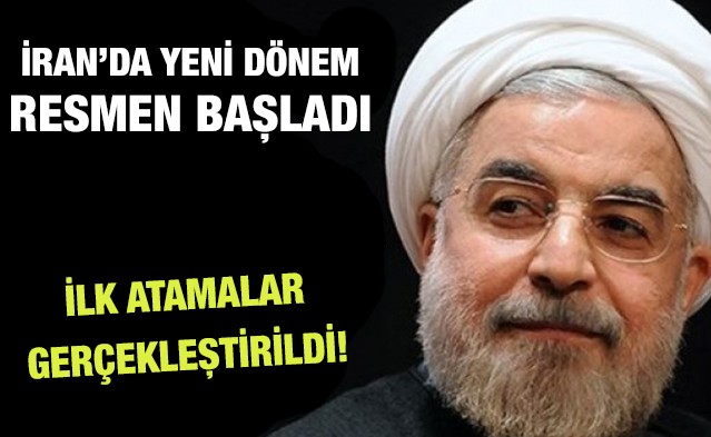 İran'da Ruhani dönemi başladı