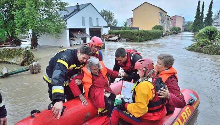 Almanya'da sel felaketi