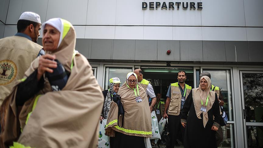 Gazze'den ilk hacı kafilesi yola çıktı