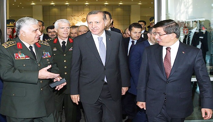 Cumhurbaşkanı Erdoğan, Davutoğlu ve Özel ile görüştü