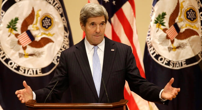 Yardım itirafı Kerry: "Dış yardımlar güçlü ABD