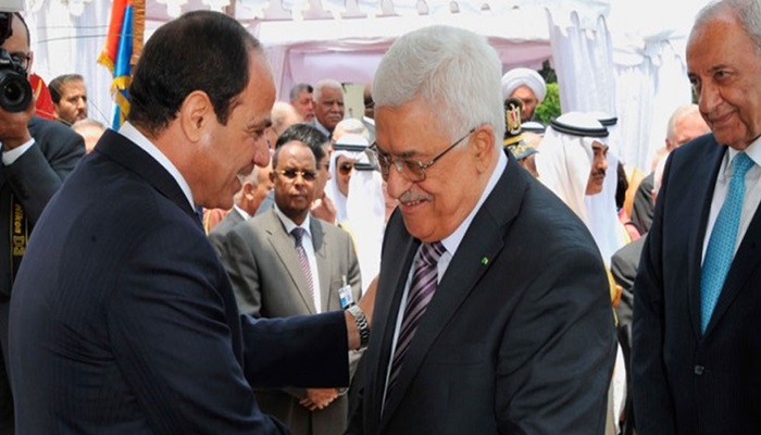 Abbas'tan Sisi'ye tam destek