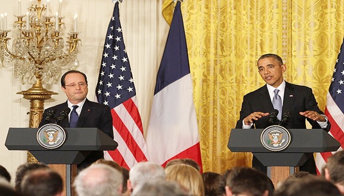 Obama ile Hollande IŞİD ve Ebola'yı görüştü