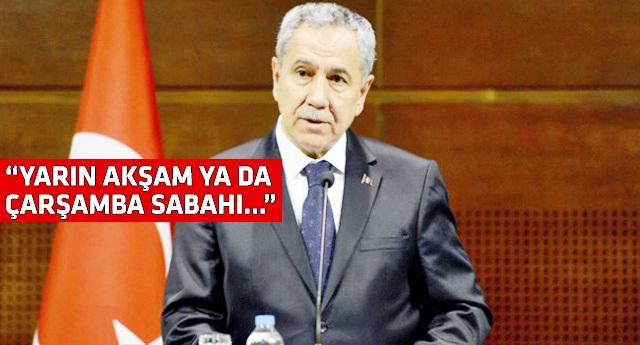 Bülent Arınç tarihi verdi!