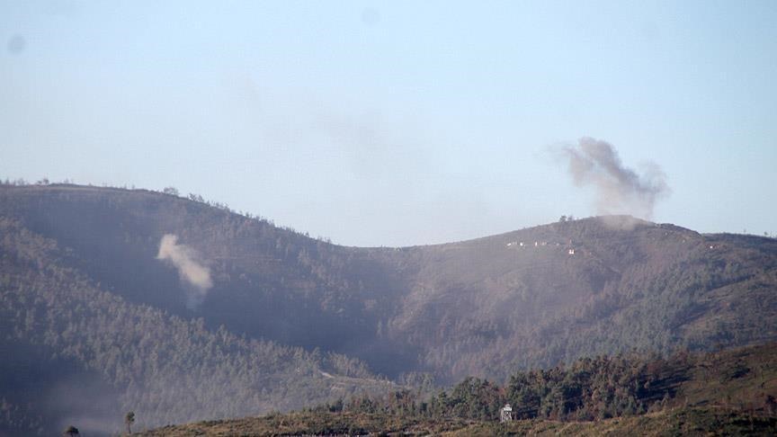Türkmen köyleri yoğun bombardıman altında