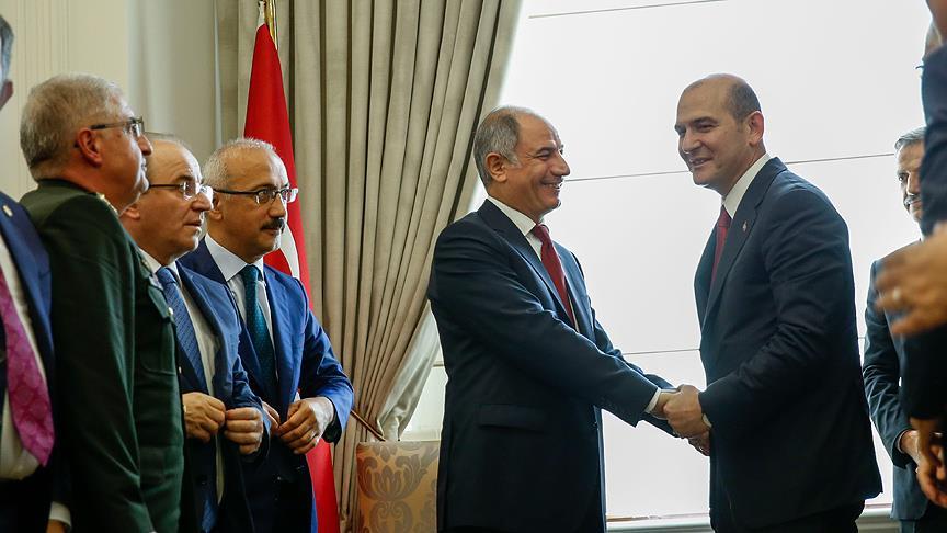 İçişleri Bakanlığında devir teslim töreni
