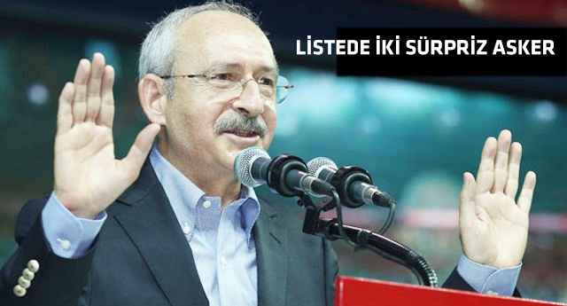 Kılıçdaroğlu'nun listesi belli oldu