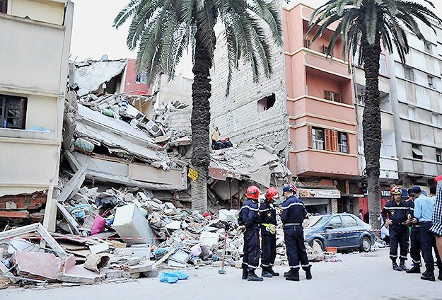 Fas'ta 3 bina çöktü: 4 ölü